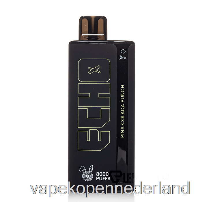 Elektronische Sigaret Vape Echo 8000 Wegwerp Pina Colada Punch